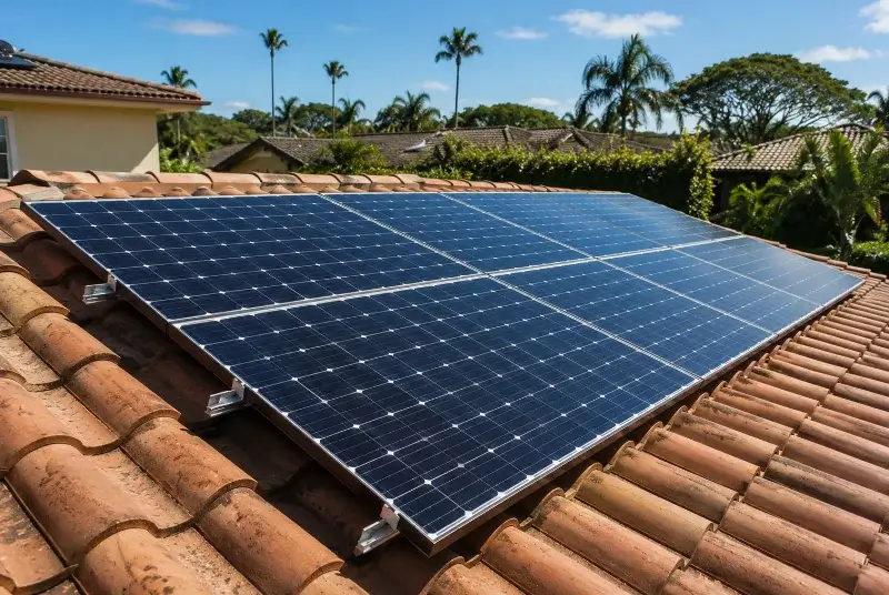 Installation de panneaux solaires à Sillans